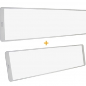 Два инфракрасных обогревателя Пион Термо Глас CRYSTAL-06